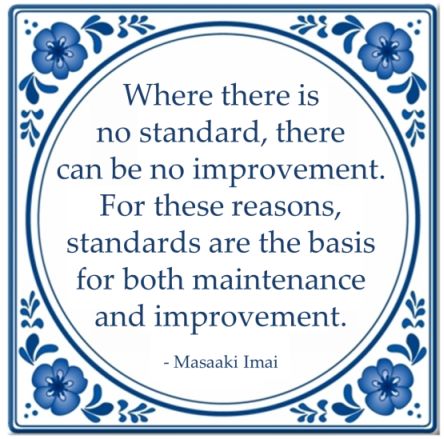 masaaki imai standards improvement maintenance